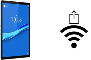 Como gerar um código QR com a senha Wifi em um Lenovo Tab M10 FHD Plus Wi-Fi