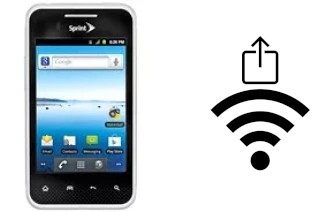 Como gerar um código QR com a senha Wifi em um LG Optimus Elite LS696
