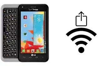 Como gerar um código QR com a senha Wifi em um LG Enact VS890