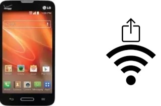 Como gerar um código QR com a senha Wifi em um LG Optimus Exceed 2