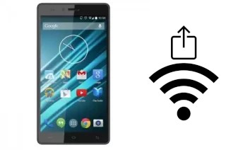 Como gerar um código QR com a senha Wifi em um Logicom L-Ement 550
