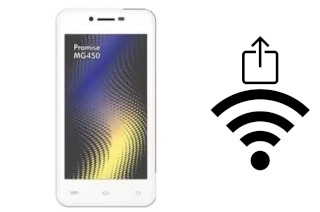 Como gerar um código QR com a senha Wifi em um MeanIT MG450