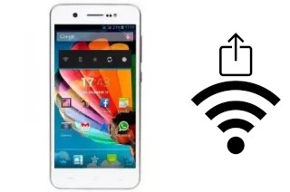 Como gerar um código QR com a senha Wifi em um Mediacom PhonePad Duo S470