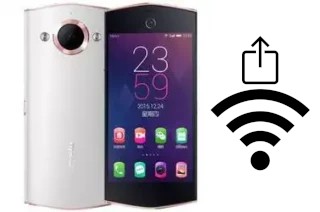 Como gerar um código QR com a senha Wifi em um Meitu M4s
