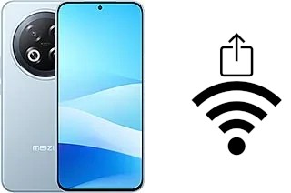 Como gerar um código QR com a senha Wifi em um Meizu Note 22 Pro