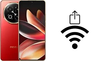 Como gerar um código QR com a senha Wifi em um Meizu Note 22 5G