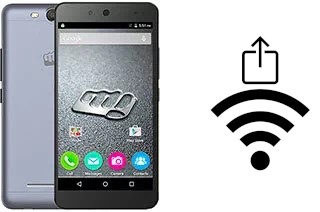 Como gerar um código QR com a senha Wifi em um Micromax Canvas Juice 3 Q392