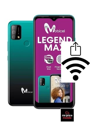 Como gerar um código QR com a senha Wifi em um Mobicel Legend Max