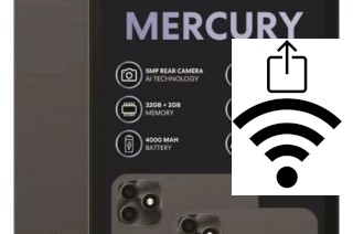 Como gerar um código QR com a senha Wifi em um Mobicel Mercury