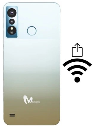 Como gerar um código QR com a senha Wifi em um Mobicel R9 Pro