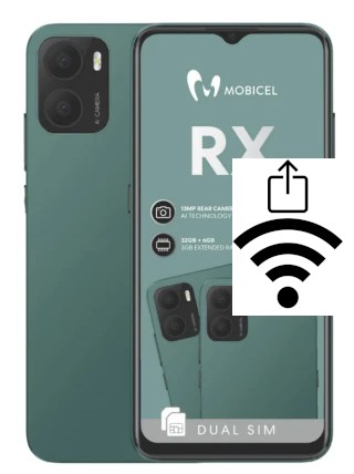 Como gerar um código QR com a senha Wifi em um Mobicel RX