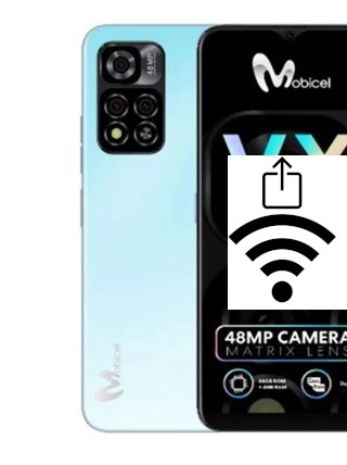 Como gerar um código QR com a senha Wifi em um Mobicel VX20