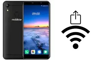 Como gerar um código QR com a senha Wifi em um Mobiistar E1 Selfie
