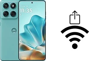 Como gerar um código QR com a senha Wifi em um Motorola Edge 60 Fusion