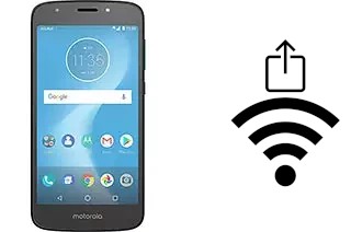 Como gerar um código QR com a senha Wifi em um Motorola Moto E5 Cruise