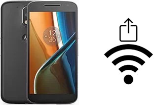 Como gerar um código QR com a senha Wifi em um Motorola Moto G4