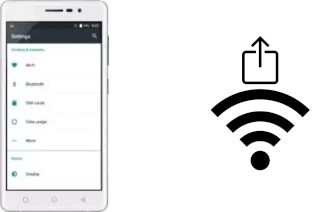 Como gerar um código QR com a senha Wifi em um MPIE MG16