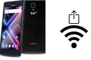 Como gerar um código QR com a senha Wifi em um MyPhone Fun LTE
