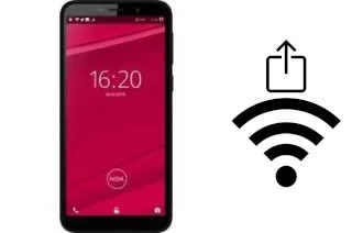 Como gerar um código QR com a senha Wifi em um Noa P1