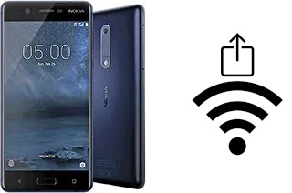 Como gerar um código QR com a senha Wifi em um Nokia 5