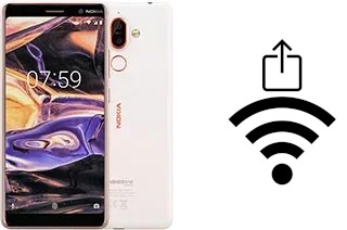 Como gerar um código QR com a senha Wifi em um Nokia 7 plus