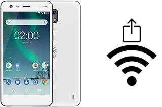 Como gerar um código QR com a senha Wifi em um Nokia 2