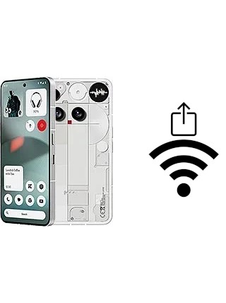 Como gerar um código QR com a senha Wifi em um Nothing Phone (3)