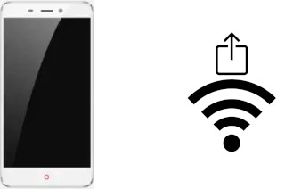 Como gerar um código QR com a senha Wifi em um nubia N1