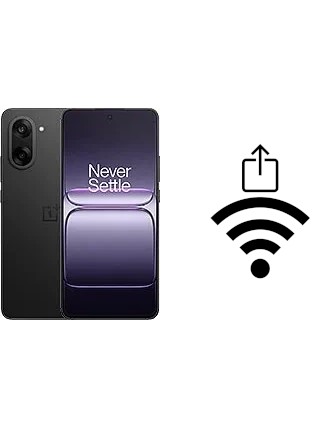 Como gerar um código QR com a senha Wifi em um OnePlus Nord CE5