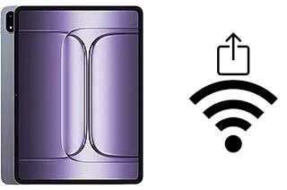 Como gerar um código QR com a senha Wifi em um OnePlus Pad 2 Pro