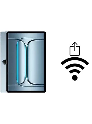 Como gerar um código QR com a senha Wifi em um OnePlus Pad Lite