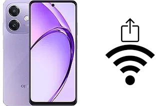 Como gerar um código QR com a senha Wifi em um Oppo A3x