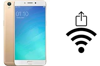 Como gerar um código QR com a senha Wifi em um Oppo F1 Plus