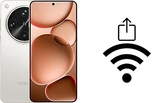 Como gerar um código QR com a senha Wifi em um Oppo Find X8 Ultra