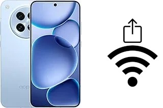 Como gerar um código QR com a senha Wifi em um Oppo Find X8s