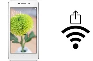 Como gerar um código QR com a senha Wifi em um Oppo Joy 3