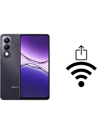 Como gerar um código QR com a senha Wifi em um Oppo K13x