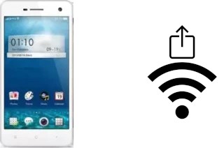 Como gerar um código QR com a senha Wifi em um Oppo Mirror R819