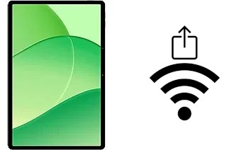 Como gerar um código QR com a senha Wifi em um Oppo Pad SE