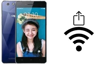 Como gerar um código QR com a senha Wifi em um Oppo R1x