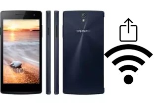 Como gerar um código QR com a senha Wifi em um Oppo R6007