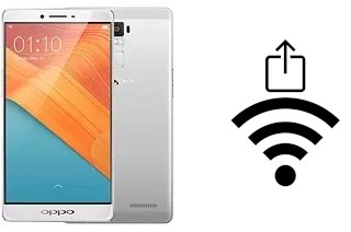 Como gerar um código QR com a senha Wifi em um Oppo R7 Plus