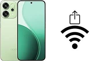 Como gerar um código QR com a senha Wifi em um Oppo Reno14