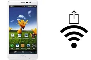 Como gerar um código QR com a senha Wifi em um Pantech Vega R3 IM-A850L