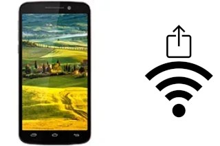 Como gerar um código QR com a senha Wifi em um Prestigio MultiPhone 7600 Duo
