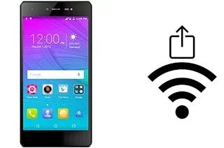 Como gerar um código QR com a senha Wifi em um QMobile Noir Z10