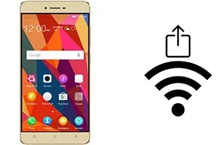 Como gerar um código QR com a senha Wifi em um QMobile Noir Z12