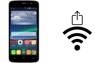 Como gerar um código QR com a senha Wifi em um QMobile Noir X400