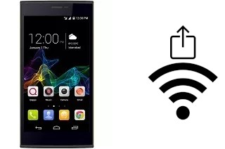 Como gerar um código QR com a senha Wifi em um QMobile Noir Z8 Plus