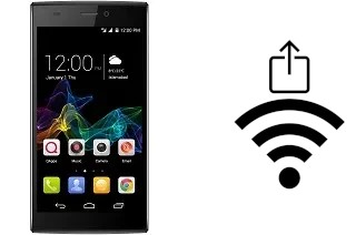 Como gerar um código QR com a senha Wifi em um QMobile Noir Z8
